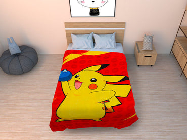 Cobertor Individual Export Silk Pokémon Colchas Y Edredones