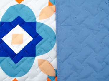 Edrecolcha Croasant King Size Azulejo Turquesa