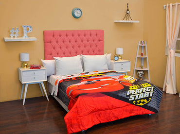 Edredón Sustentable Matrimonial Cars Edredones