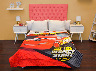 Edredón Sustentable Matrimonial Cars Edredones