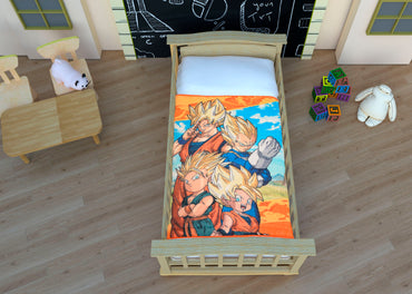 Frazada Baby Tersupiel Dragon Ball Super