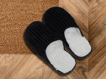 Pantuflas Unisex XL Negro