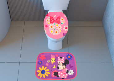 Set De Baño 2 Pzas Disney Minnie