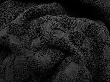 Toalla Medio Baño Lehotel Negro