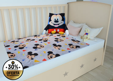 Comfy 2 en 1 Mickey Frazadas