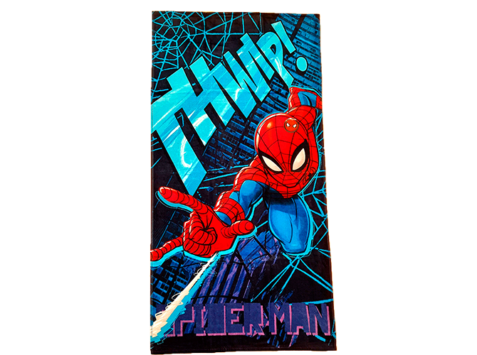 Toalla Medio Baño Hilasal Spiderman TH