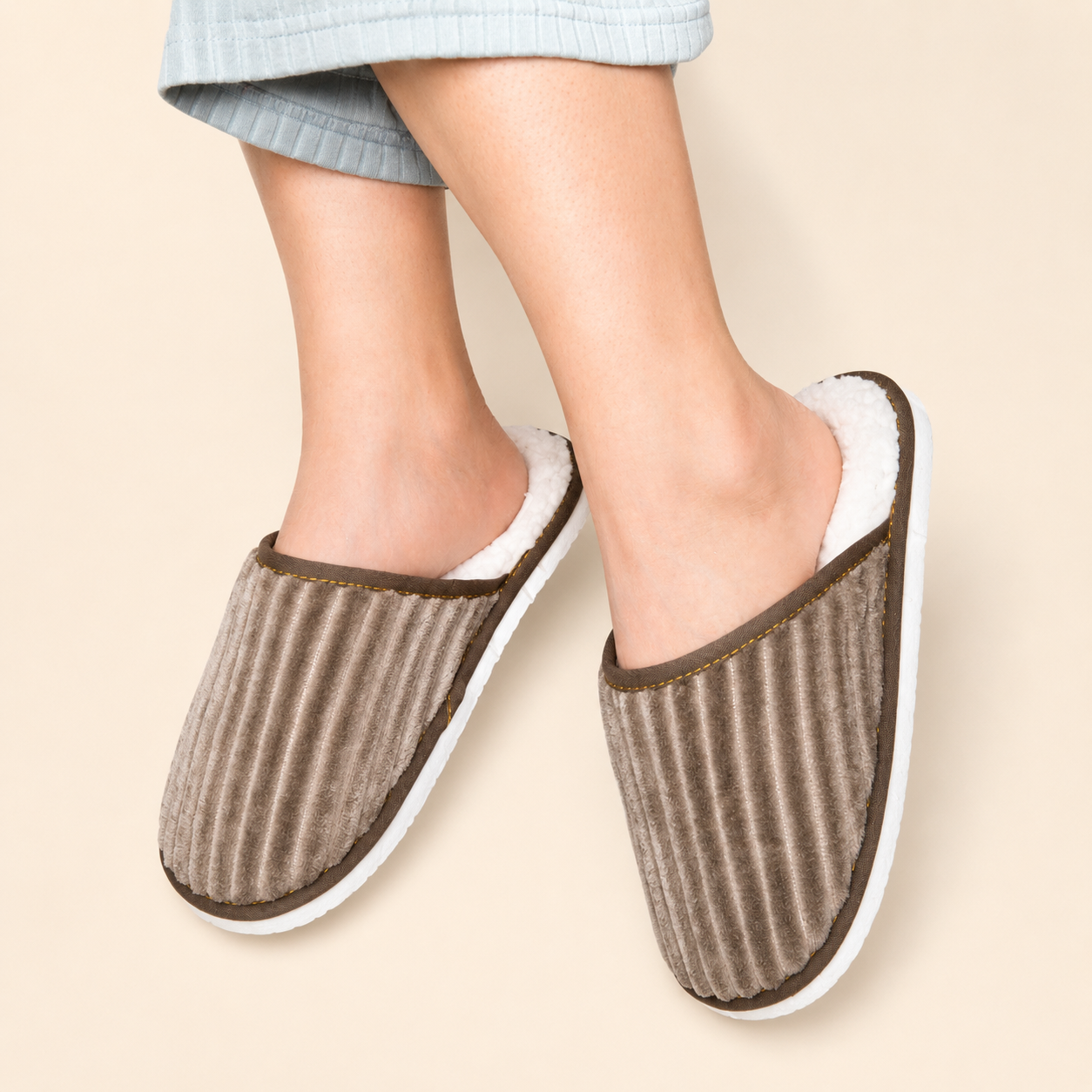 Pantuflas Unisex Café