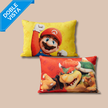 Travel Pillow Baby Mario Bros Rojo
