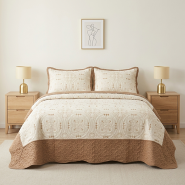 Colcha Matrimonial Buti Barroco