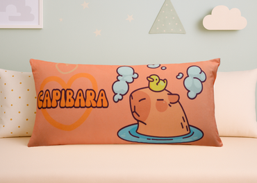 Body Pillow Velvet Capibar Primavera