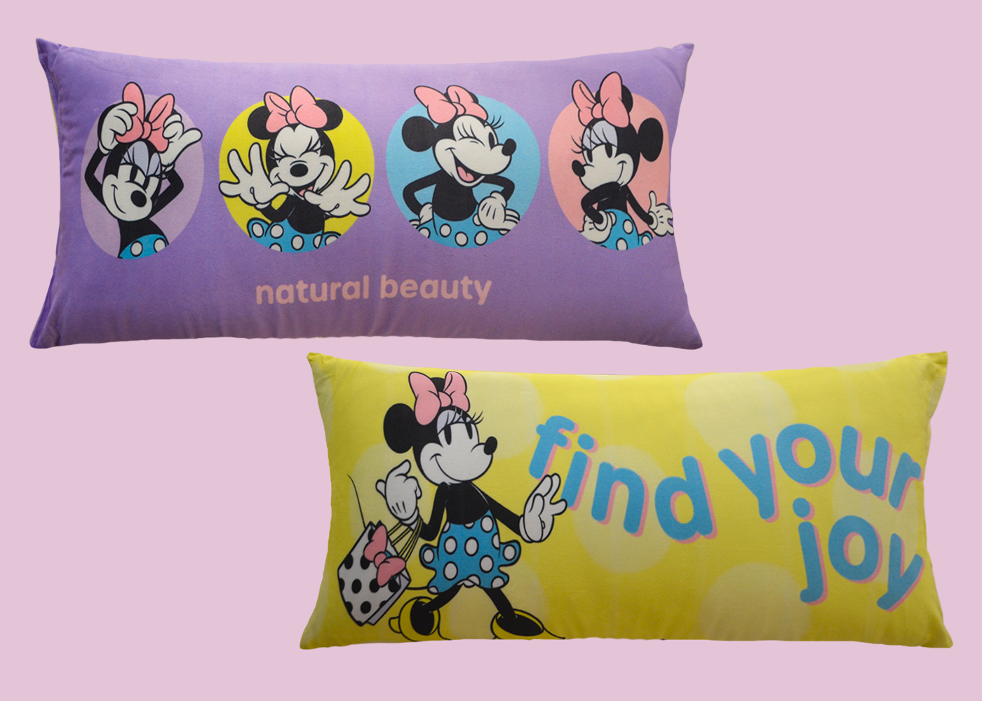 Body Pillow Velvet Minnie Mouse