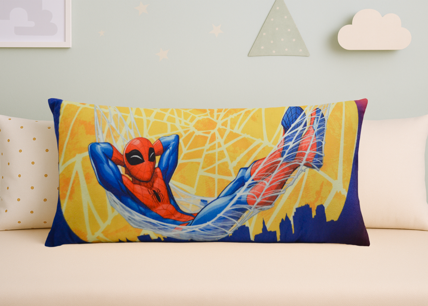 Body Pillow Velvet Spiderman