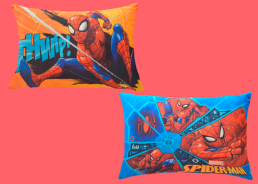 Almohada Reversible Spiderman Thwip