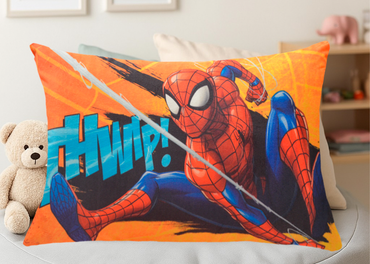 Almohada Reversible Spiderman Thwip