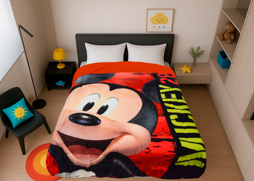 Edredón Matrimonial Amigo Mickey