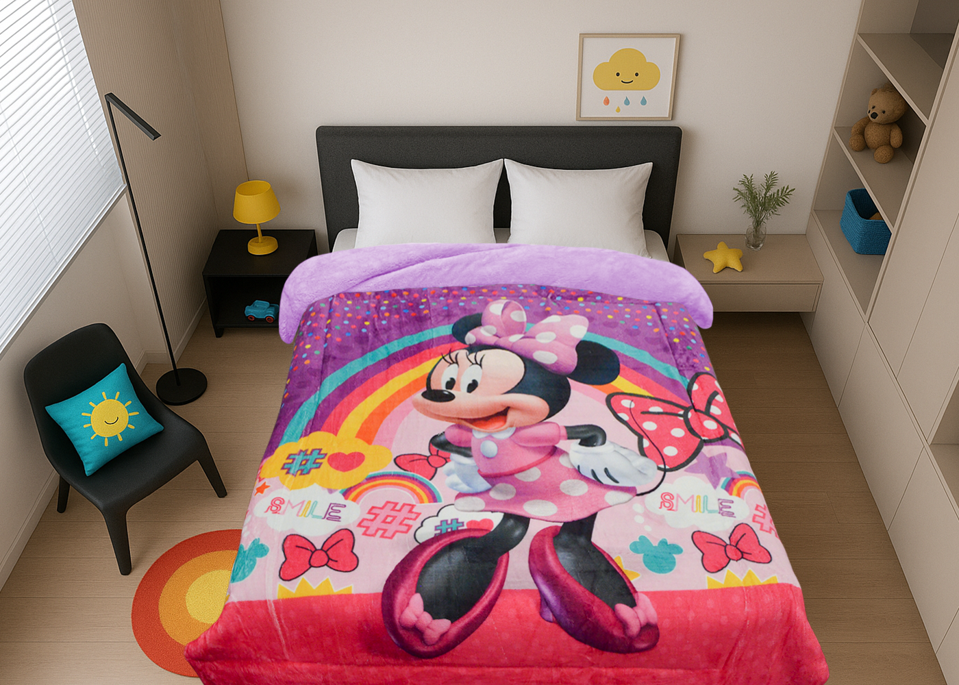 Edredón Matrimonial Amigo Minnie