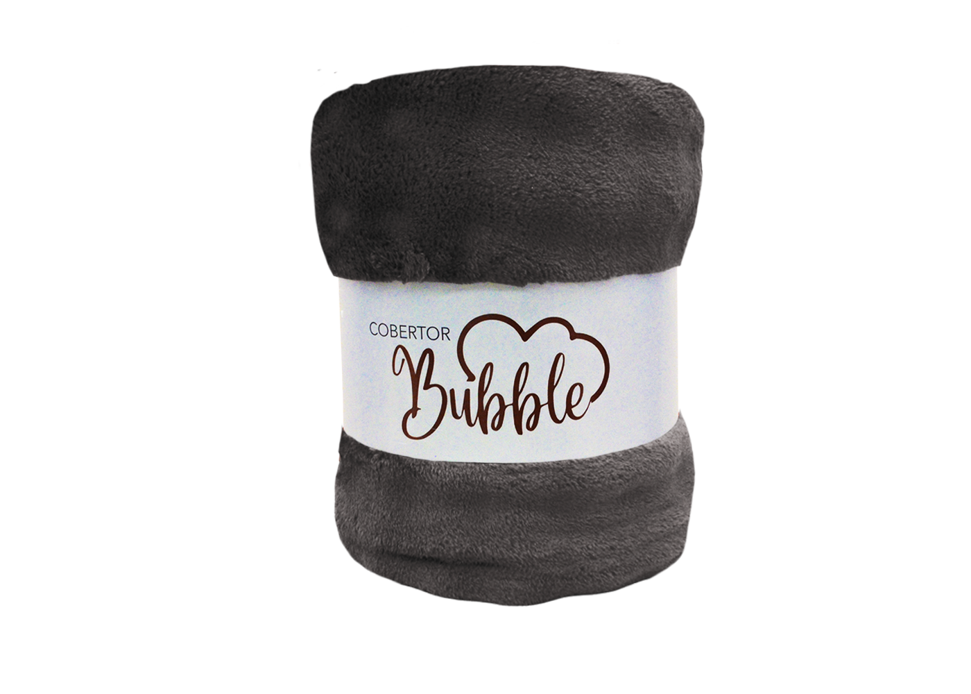 Cobertor Bubble Matrimonial Gris
