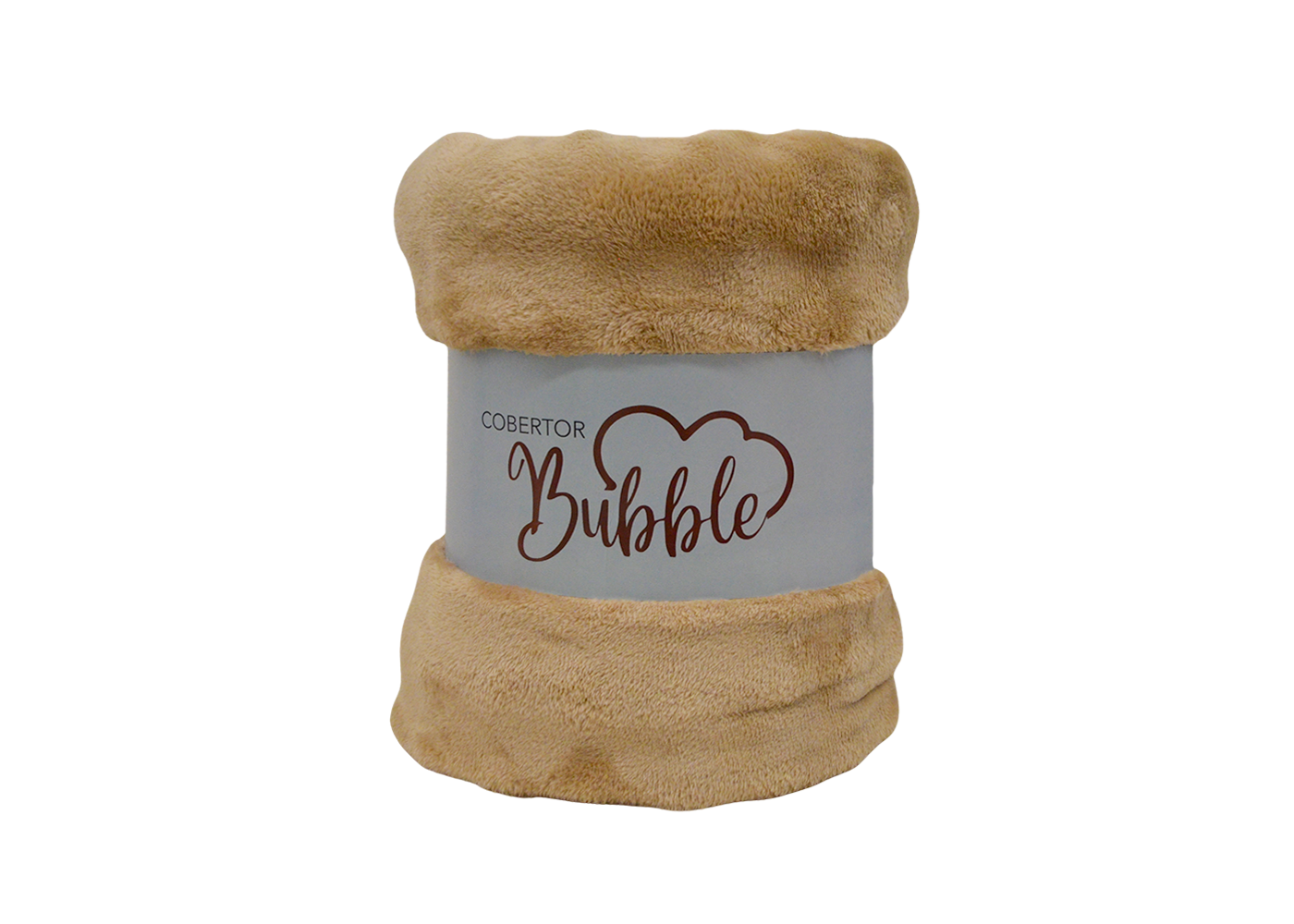 Cobertor Bubble King Size Café
