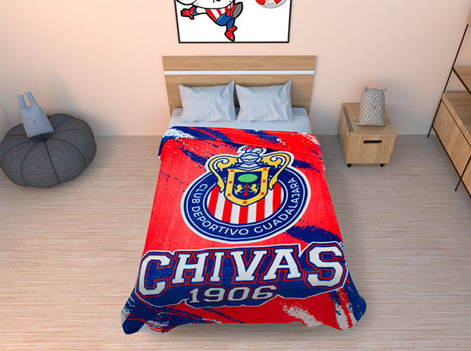 Cobertor Individual Export Silk Chivas Colchas Y Edredones