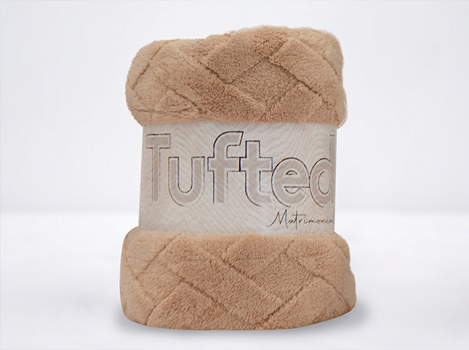 Cobertor Tufted Matrimonial Avellana