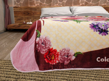Cobertor Matrimonial Rachel Flor China