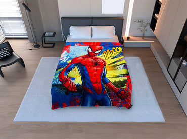 Cobertor Rachel Silk 23 Matrimonial Spiderman