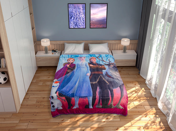 Cobertor Tersupiel Matrimonial Frozen 2
