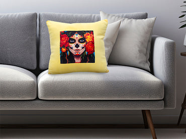 Cojín Decorativo Halloween Catrina