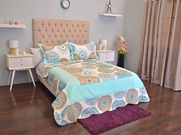 Colcha Matrimonial Cotash Fenicia Colchas