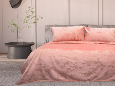 Colcha Bonded Gloo Matrimonial Rosa