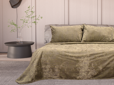 Colcha Bonded Gloo Matrimonial Verde