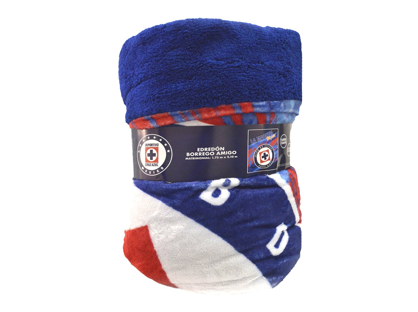 Edredón Matrimonial Amigo Cruz Azul
