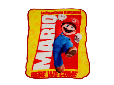 Frazada Baby Tersupiel Mario Bros