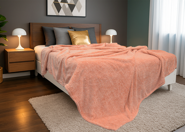 Cobertor Matrimonial Cationic Durazno