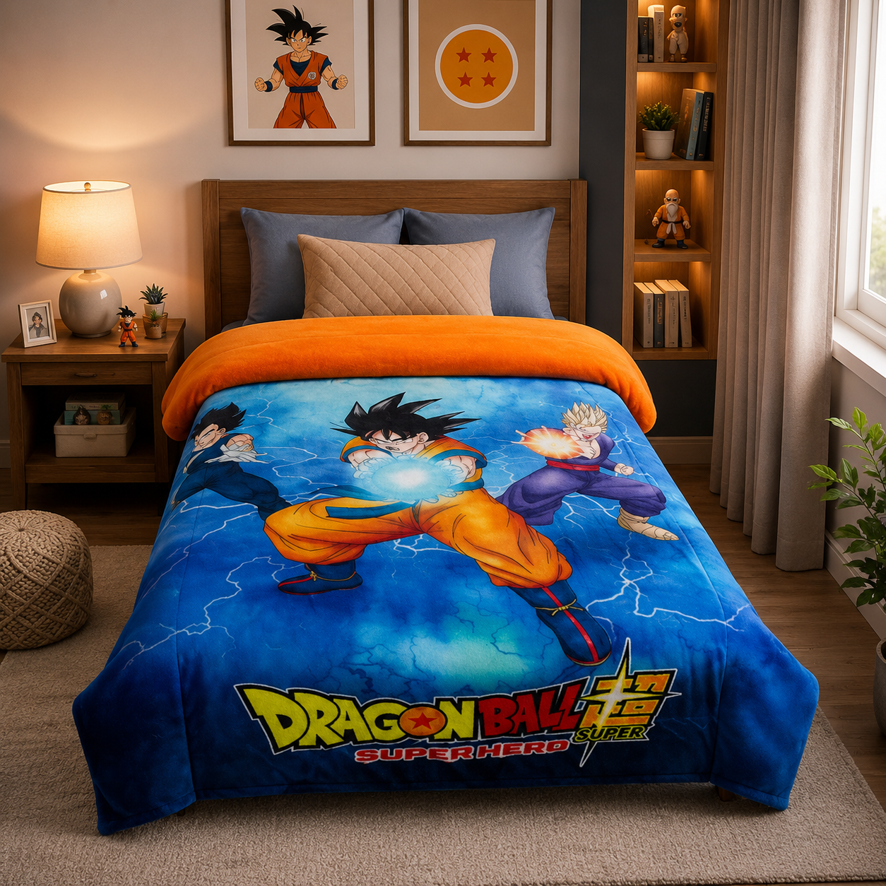 Edredón Matrimonial Amigo Dragon Ball