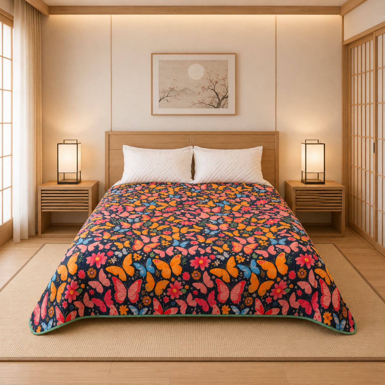 Edrecolcha Croasant King Size Mariposas