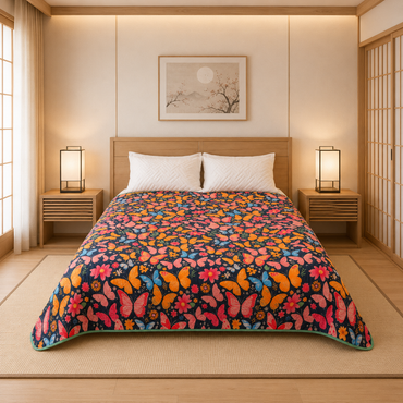 Edrecolcha Croasant King Size Mariposas