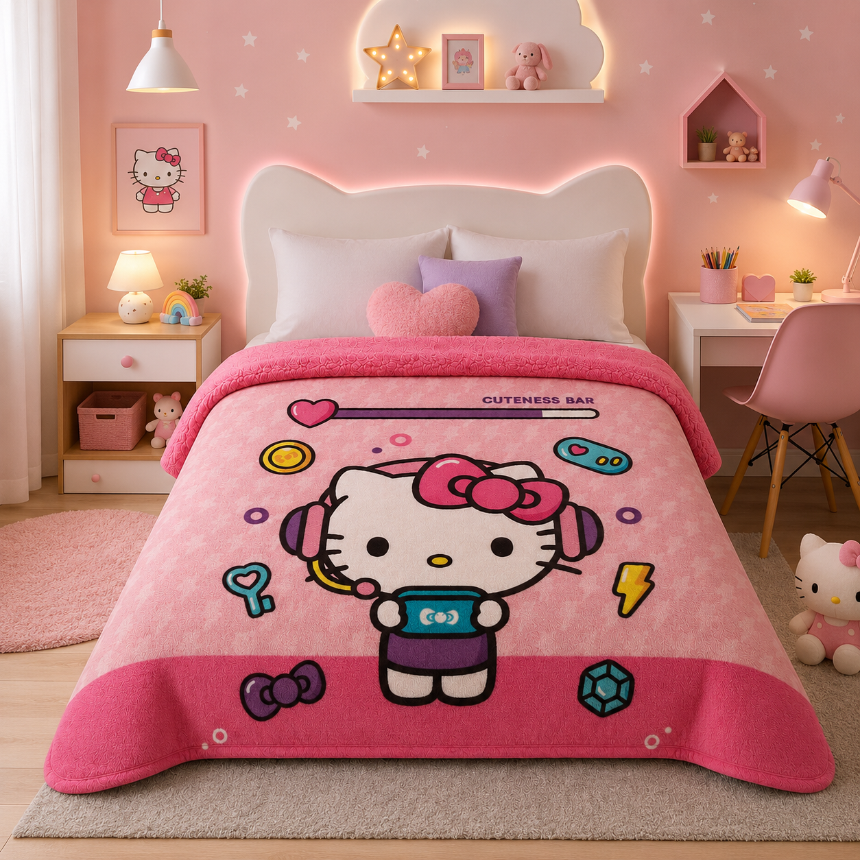 Edredón Amigo Hello Kitty