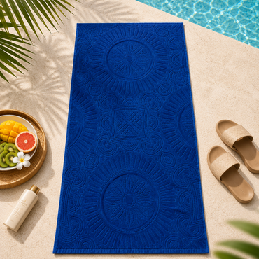 Toalla Tulum Playera Azul Marino