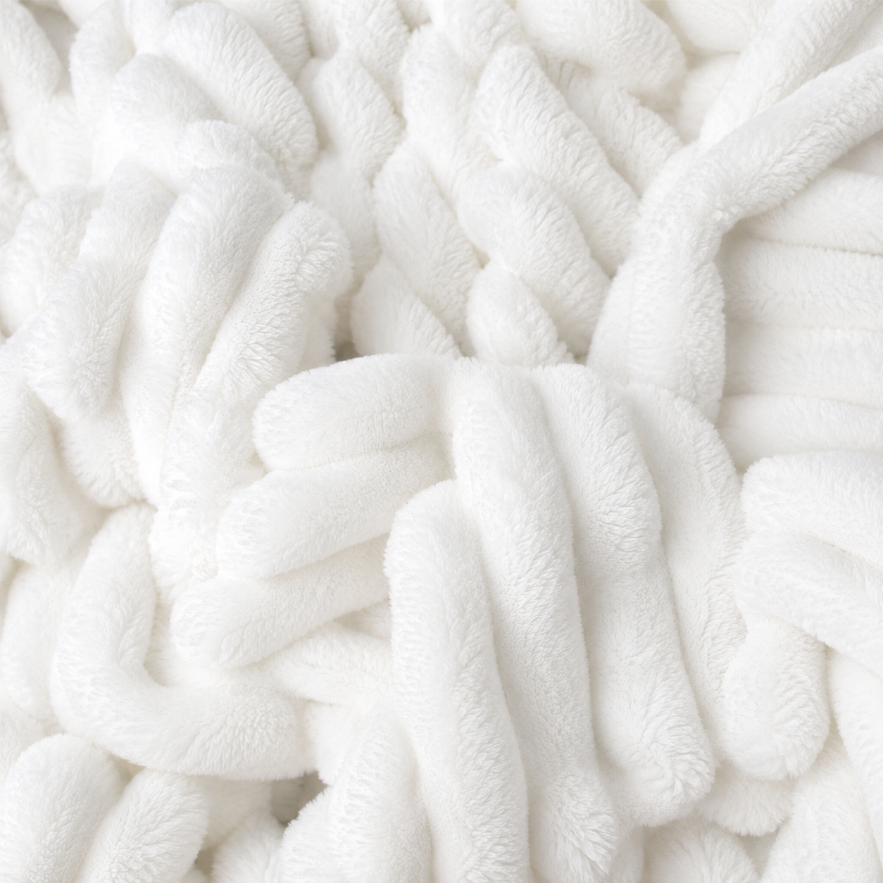 Cobertor Zanjas King Size Blanco