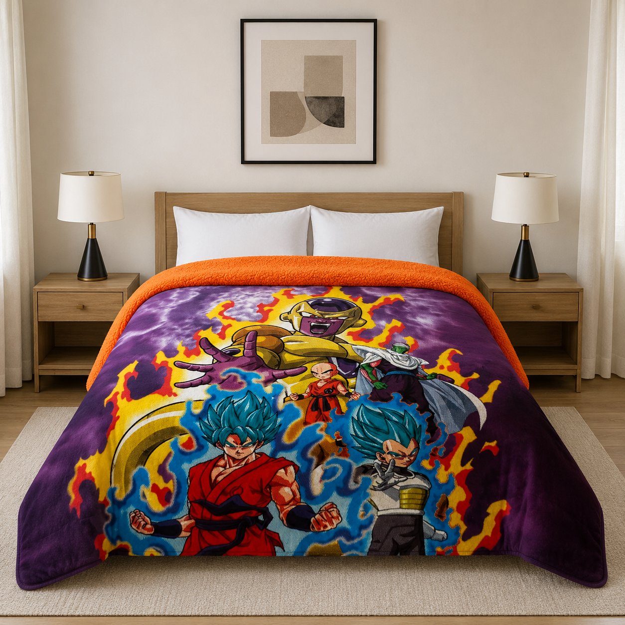 EDREDON SERENITY MATRIMONIAL DRAGON BALL