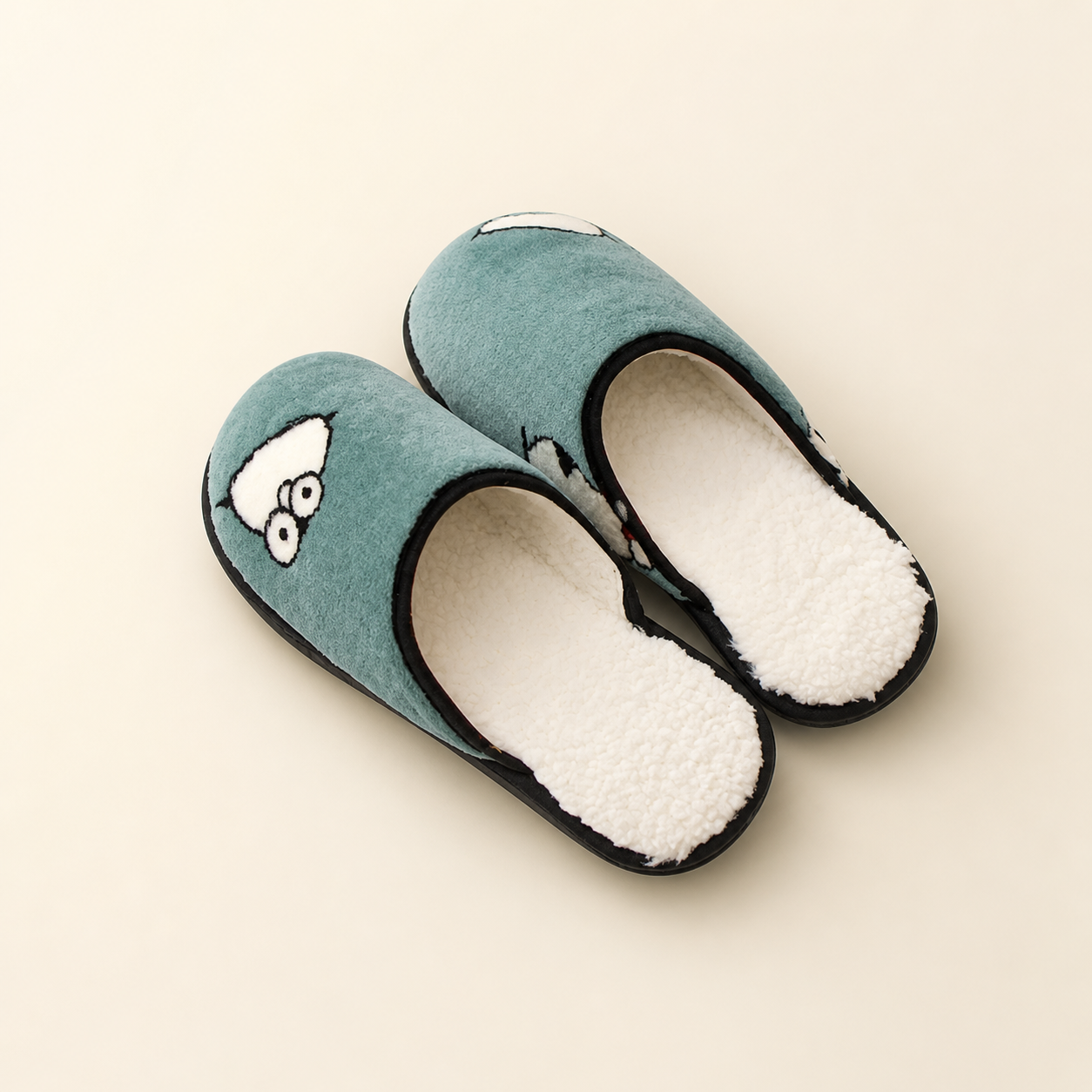 Pantuflas Unisex Pingüinos