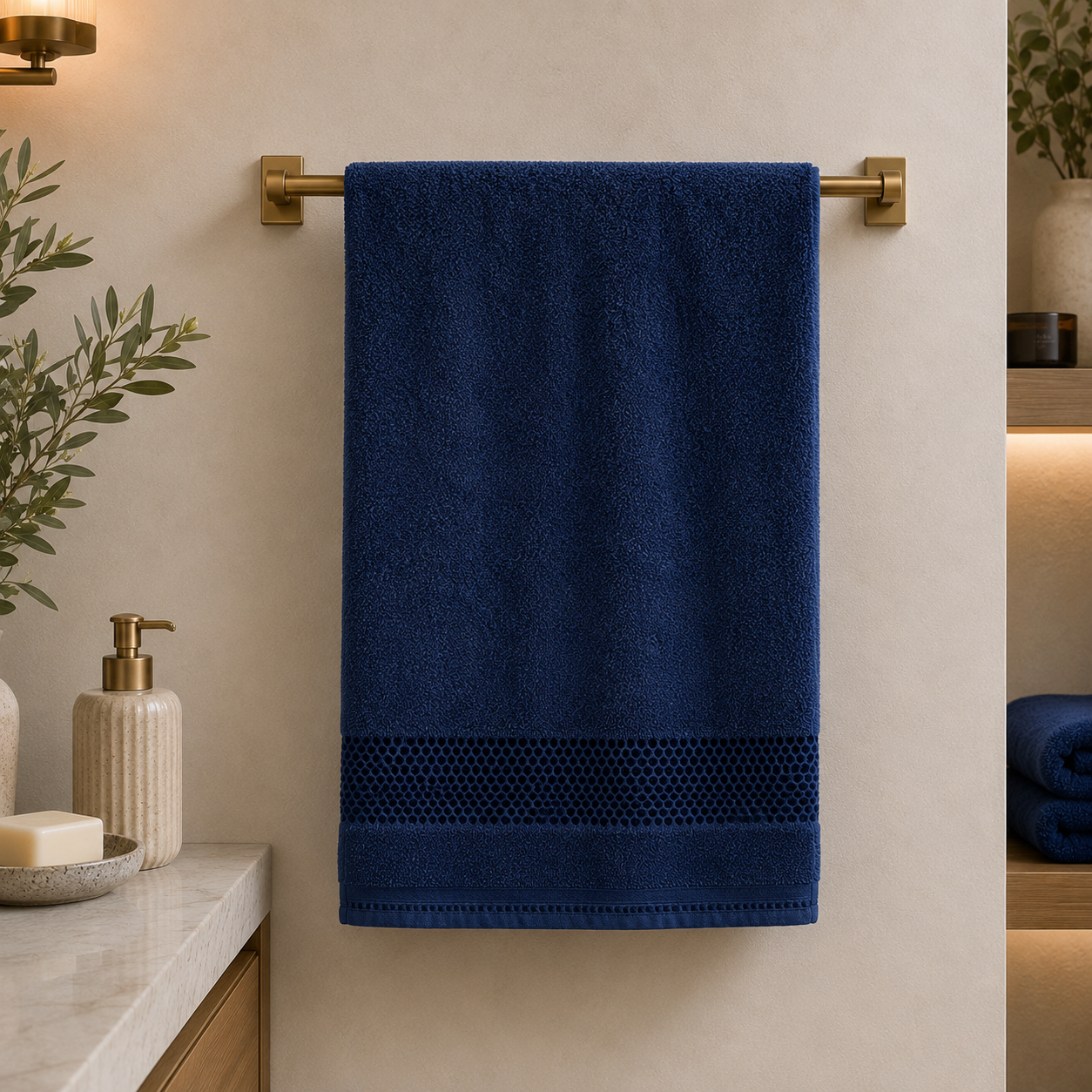 Toalla Medio Baño Premium