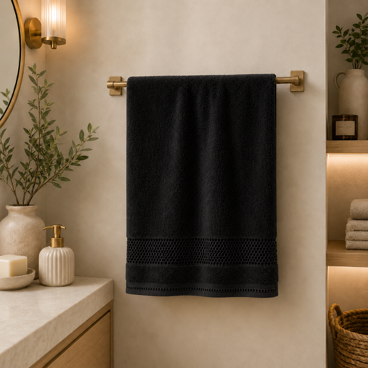 Toalla Medio Baño Premium