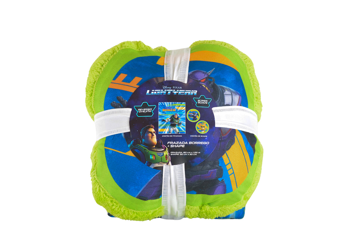 Cobertor Baby Borrego + Shape Baby Lightyear