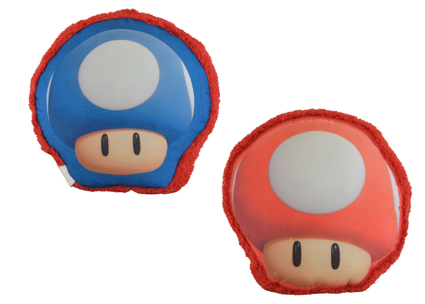 Cobertor Baby Borrego + Shape Baby Mario Bros Azul