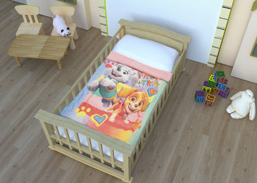 Cobertor Baby Borrego + Shape Paw Patrol Niña