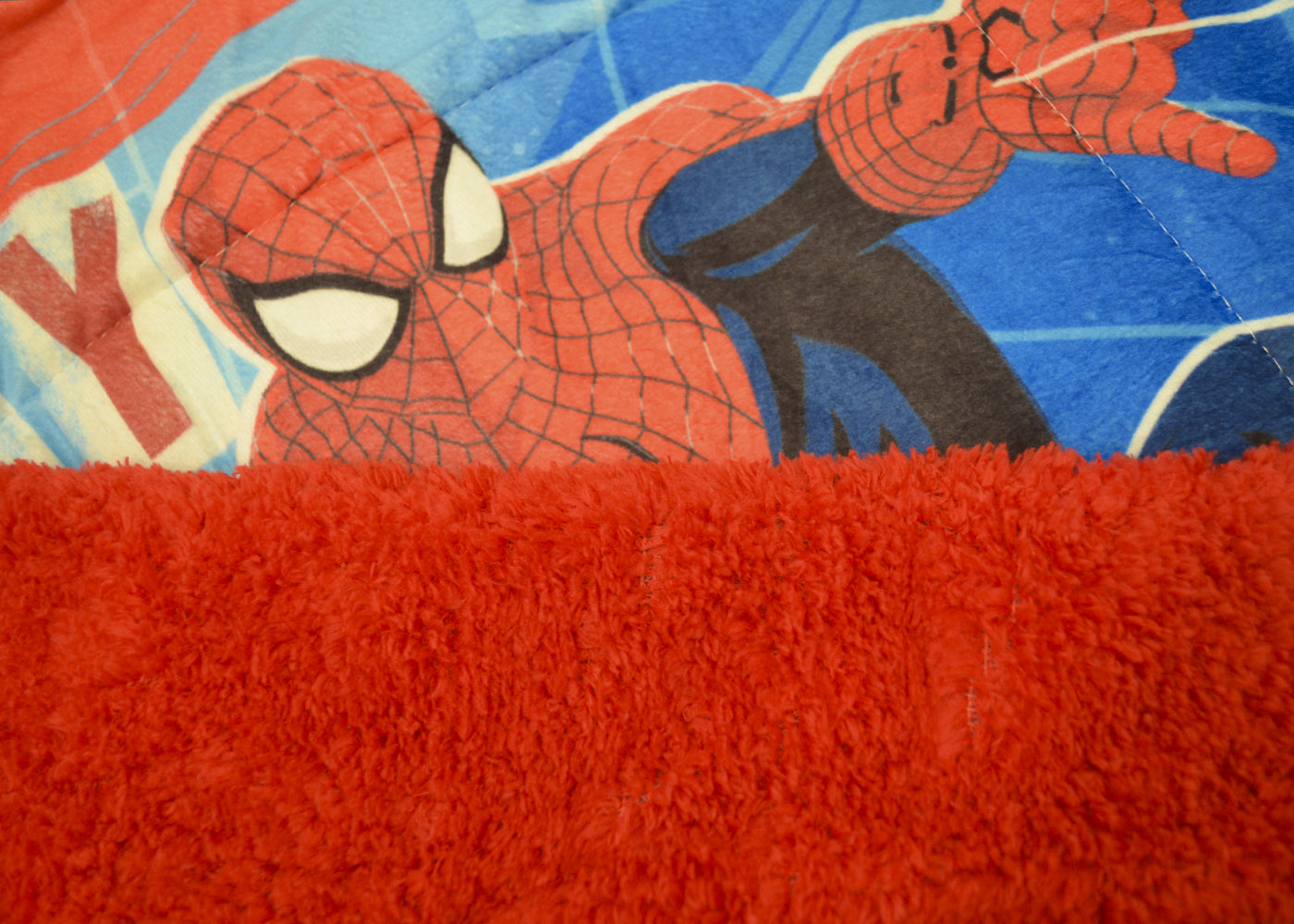 Cobertor Baby Borrego + Shape Baby Spiderman