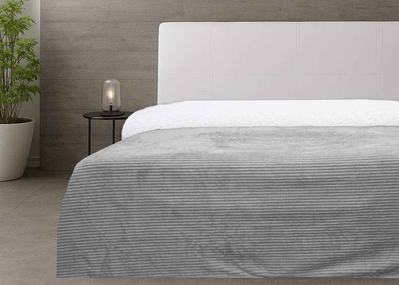 Edredón King Size Bonded Stripe