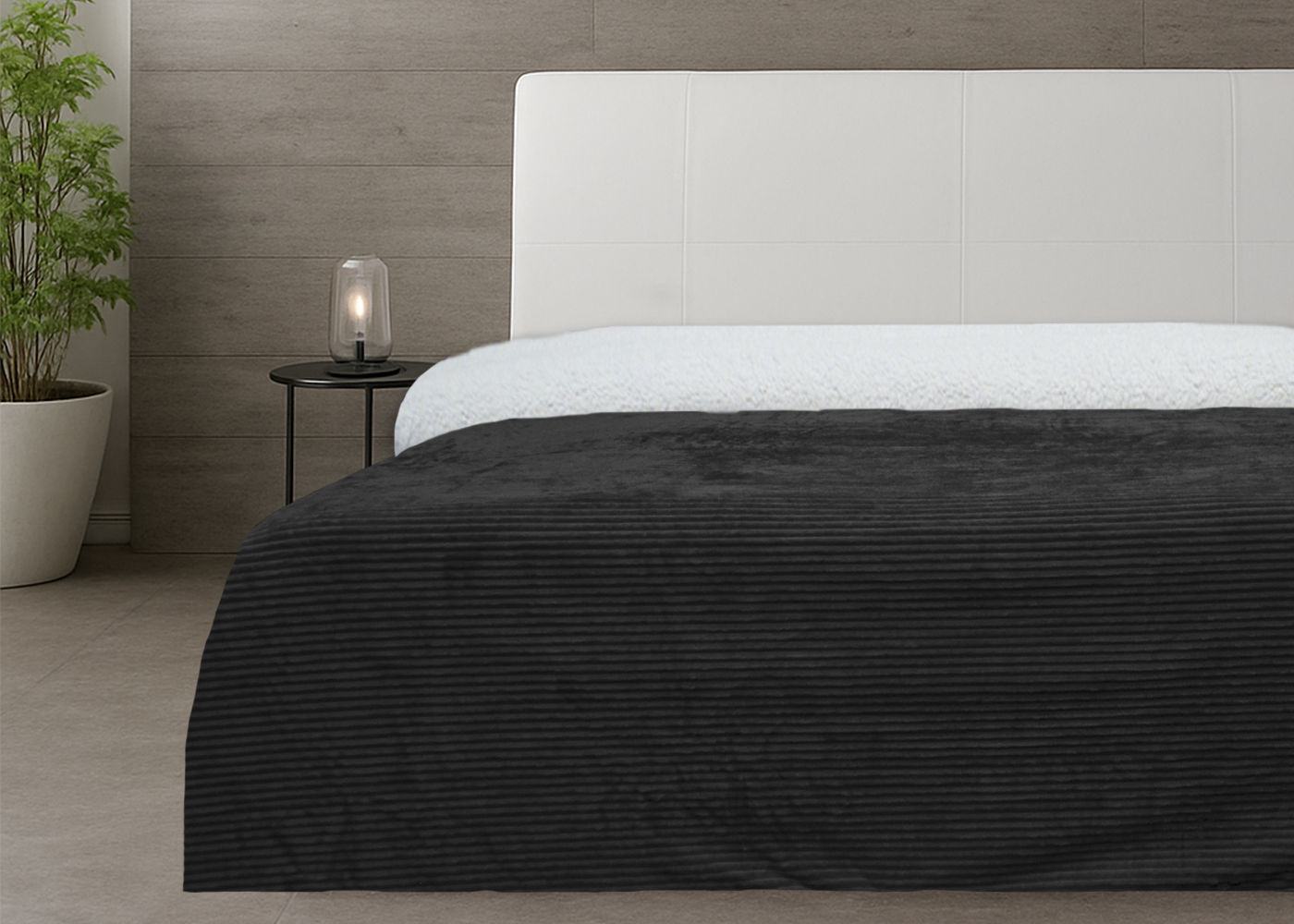 Edredón King Size Bonded Stripe